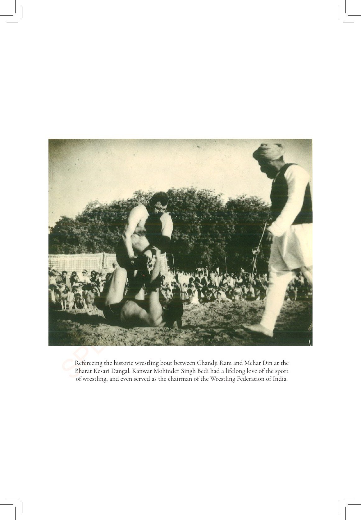 Refereeing the Bharat Kesari Dangal