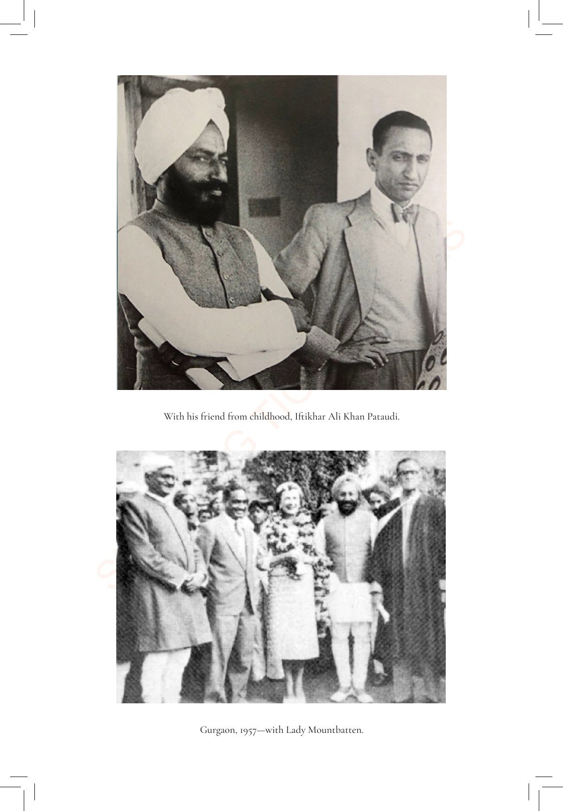 With Iftikhar Ali Khan Pataudi & Lady Mountbatten